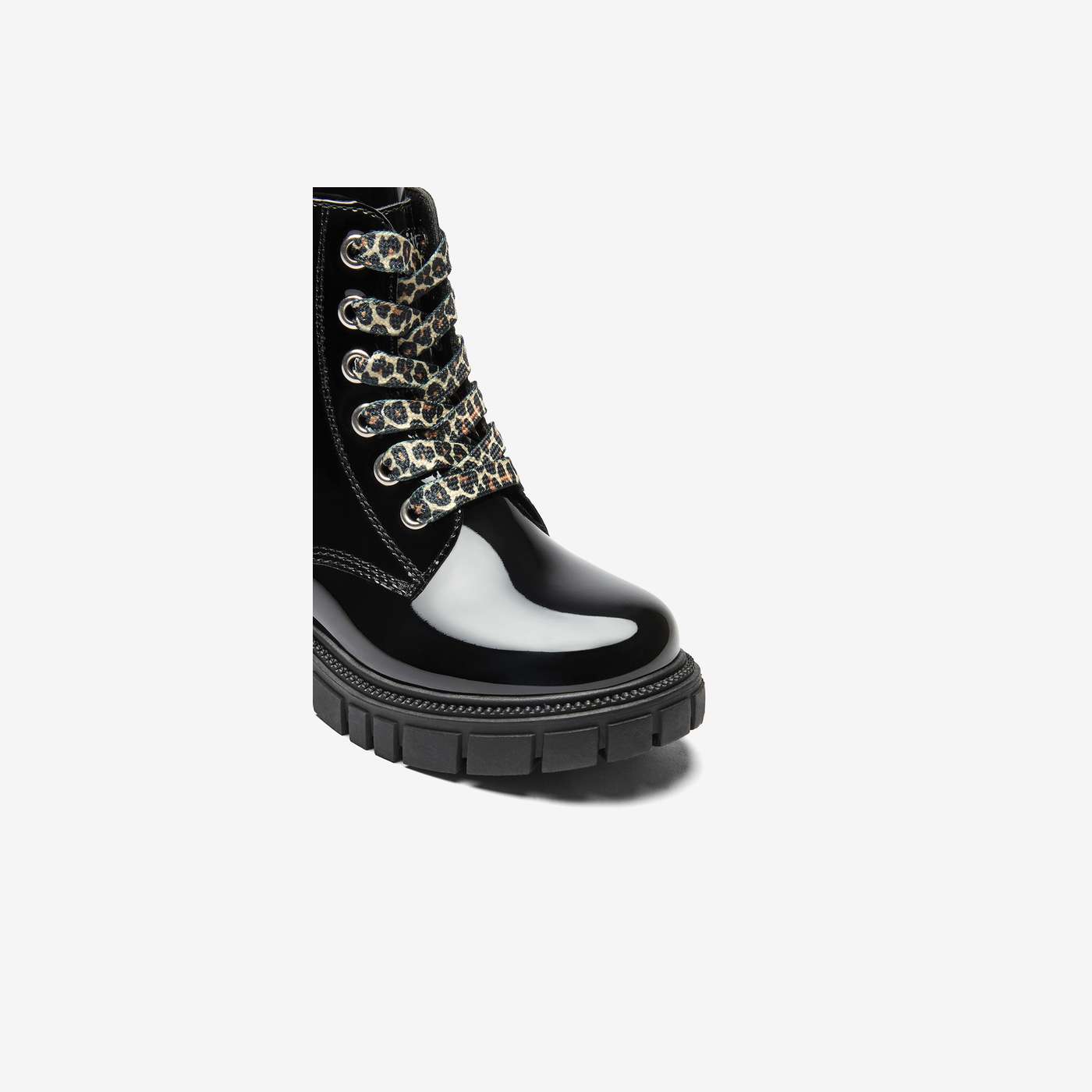 Bota tipo Martens Conguitos para niña.