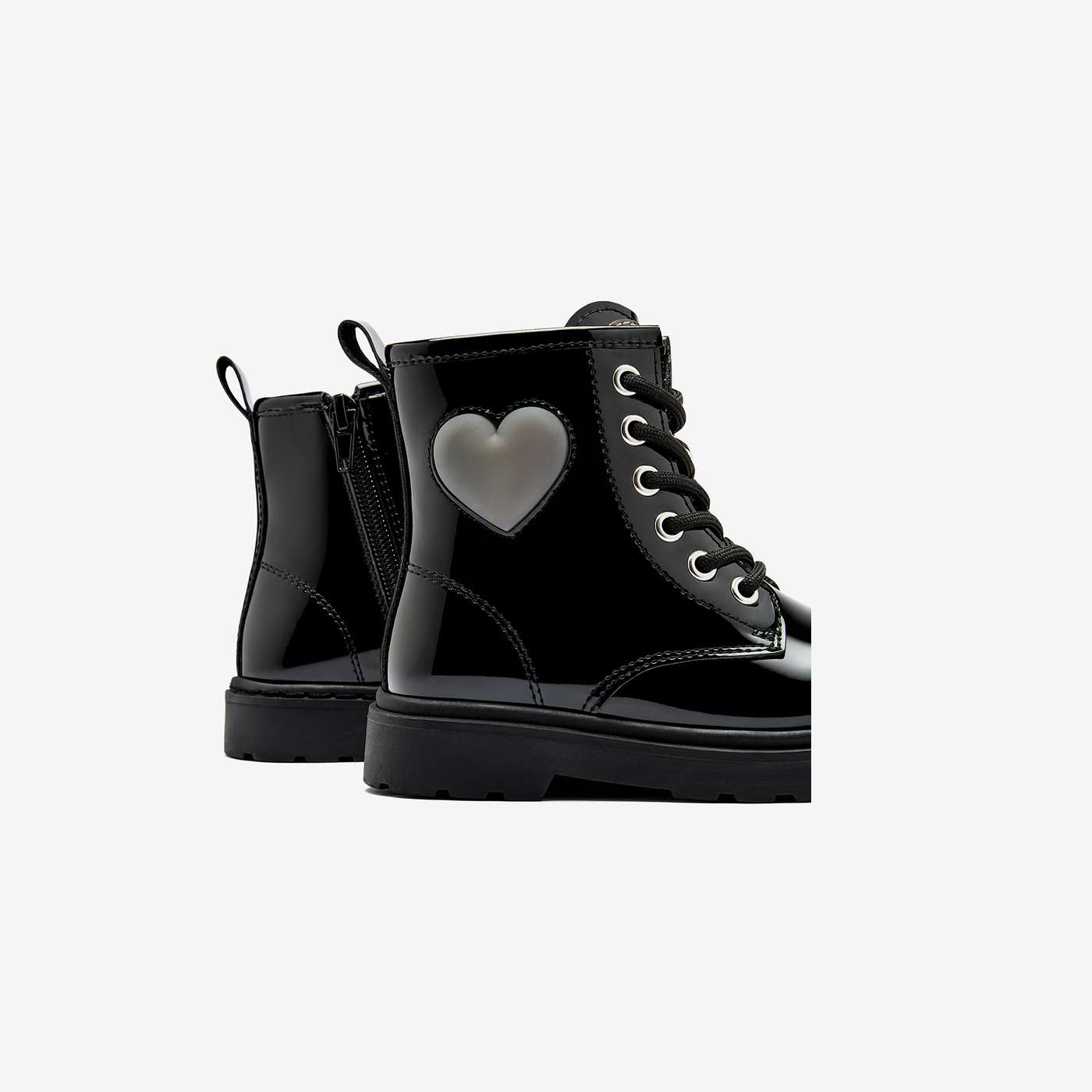 Bota tipo Martens Conguitos para niña con luz.