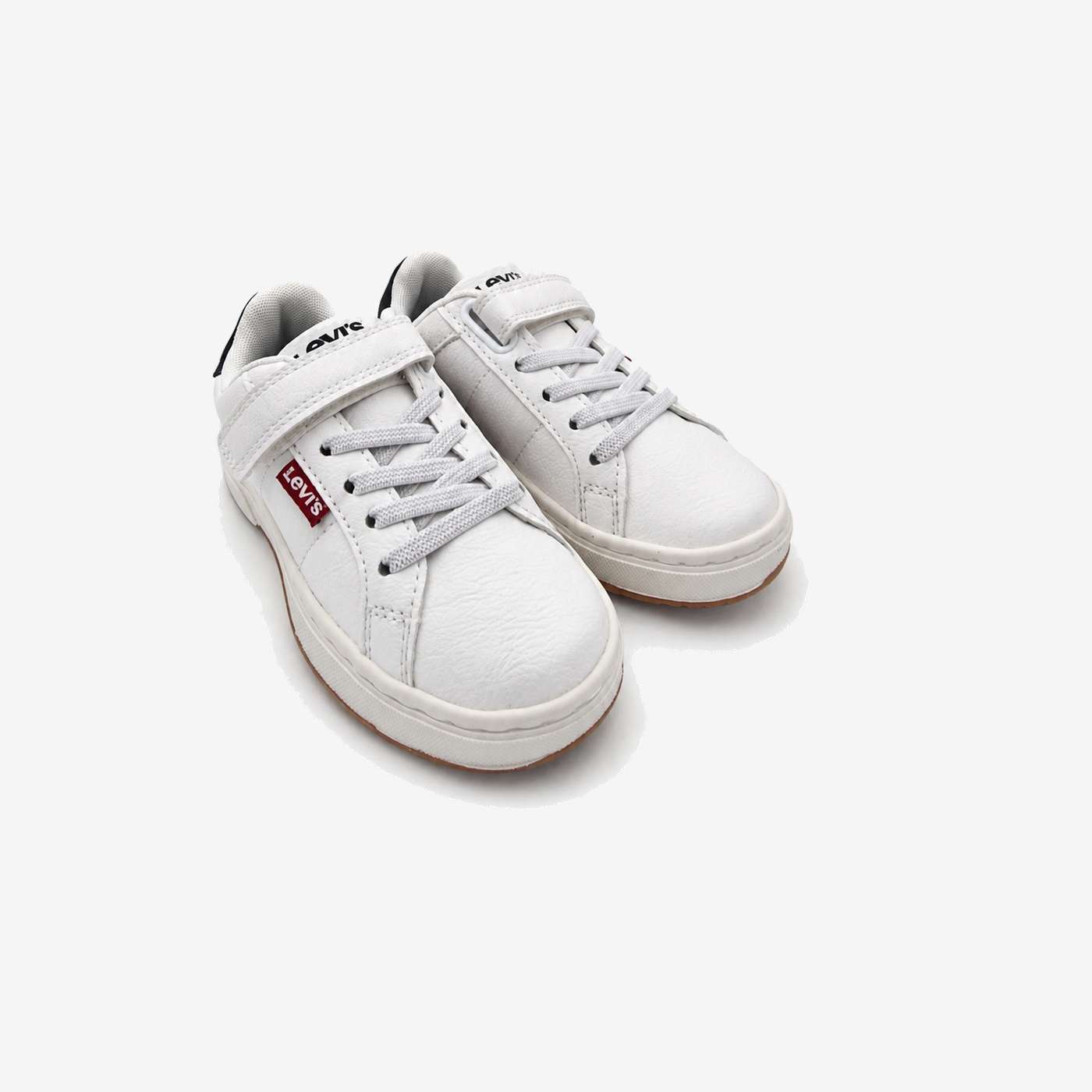 Zapatillas clasicas Levi’s blancas para niño