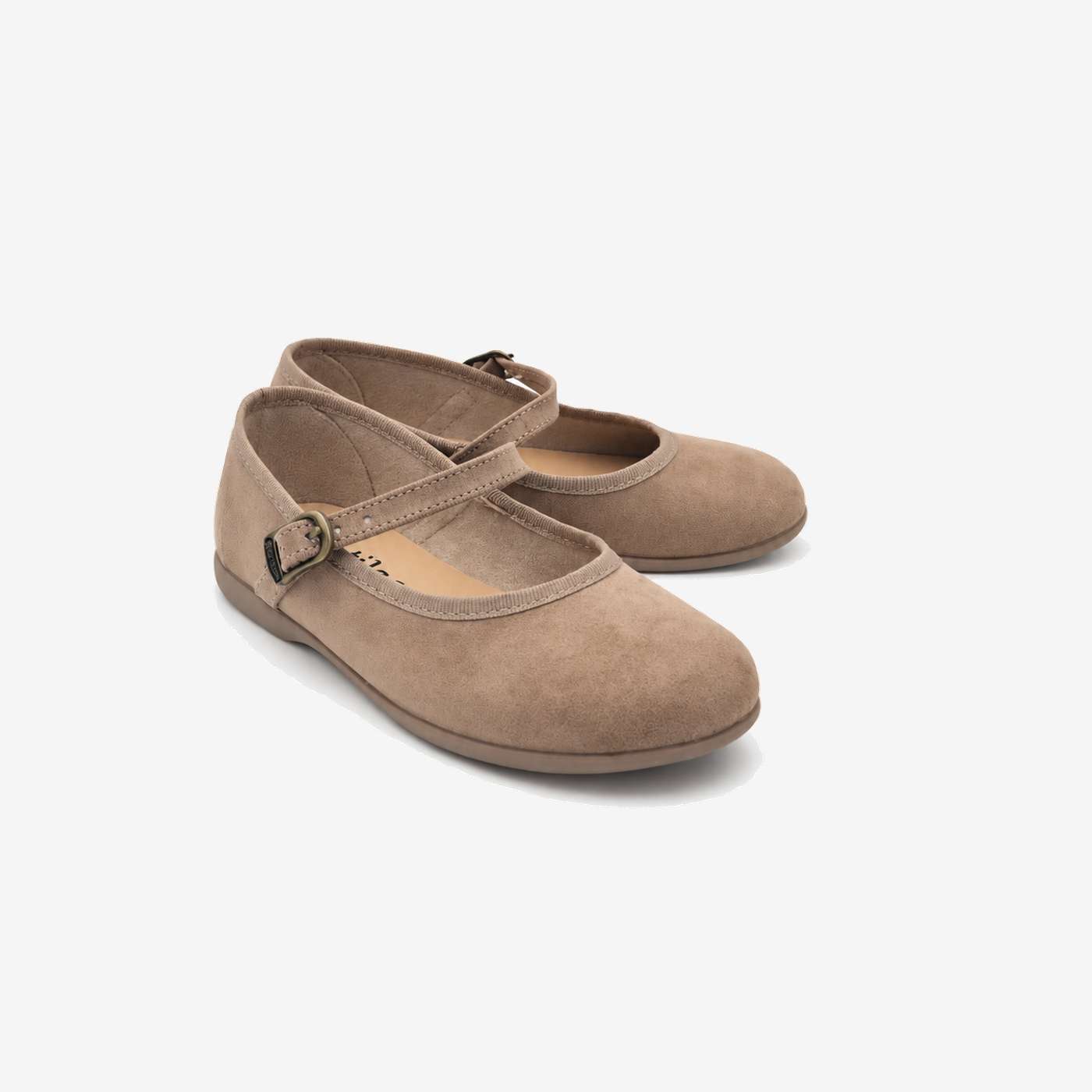 MERCEDES NIÑA CAMEL CON HEBILLA