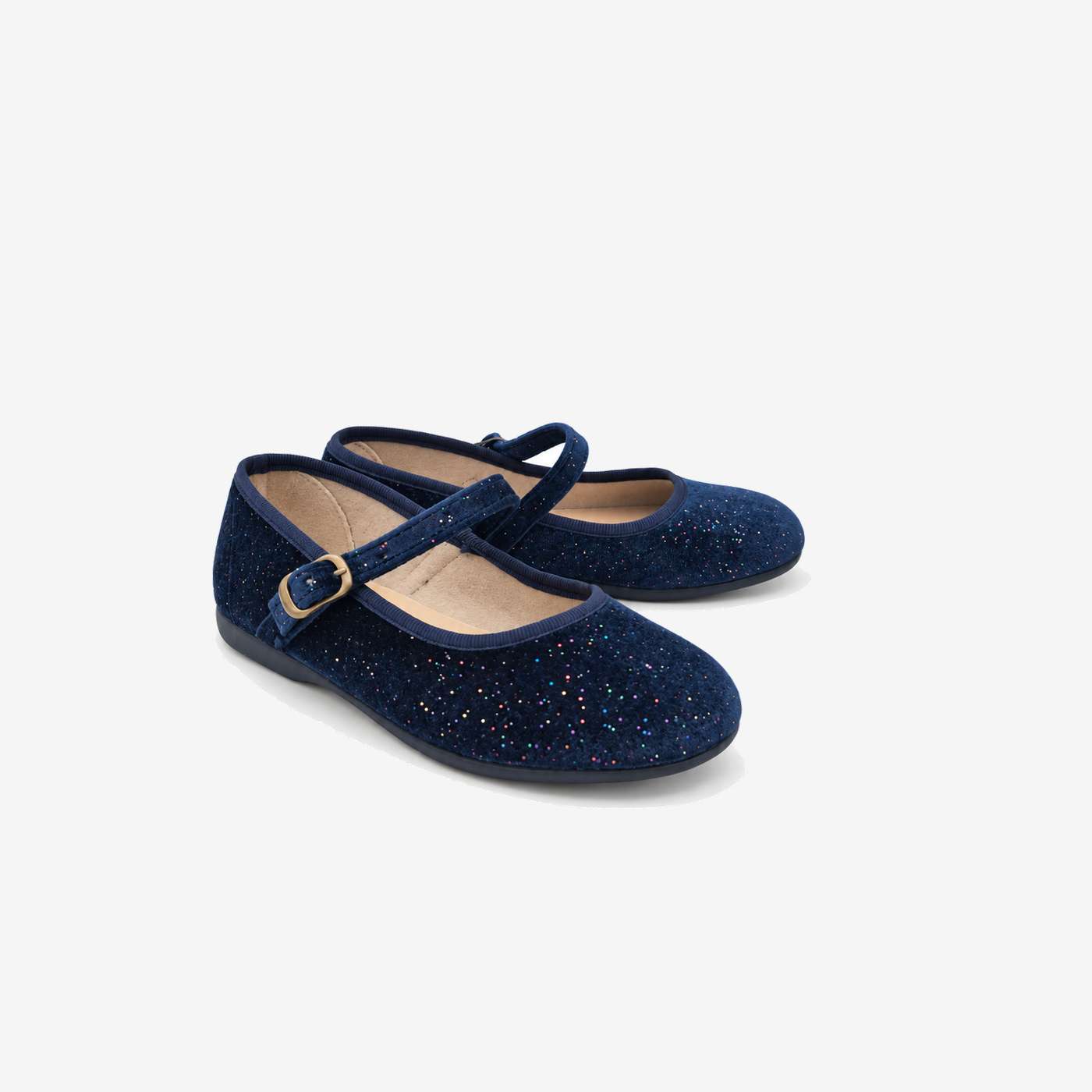 MERCEDES NIÑA TERCIPELO GLITTER