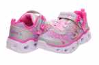 DEPORTIVO NIÑA SKECHERS CON LUCES Y VELCRO