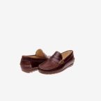 MOCASIN PARA NIÑO EN PIEL CON ANTIFAZ