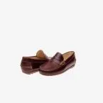 MOCASIN PARA NIÑO EN PIEL CON ANTIFAZ