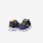 Deportivos de niño de Skechers con luces, ajustable con velcro.