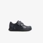 Zapato colegial niño Biomecanics azul marino con velcro