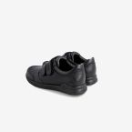 Zapato colegial niño negro doble velcro Biomecanics