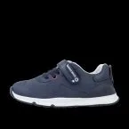 Deportivos colegiales Biomecanics azul marino con velcro y puntera reforzada