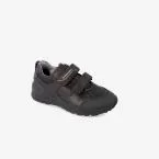 Zapato colegial deportivo negro Biomecanics junior con velcro y puntera reforzada