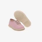 Lona de cordon en rosa con suela de yute