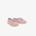Lona de cordon en rosa con suela de yute