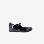 Zapato colegial charol niña Biomecanics negro