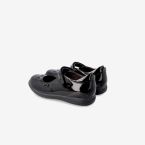 Zapato colegial charol niña Biomecanics negro