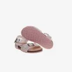 Sandalia multicolor para niñas de Pablosky con ajuste de doble hebilla para una mayor sujecion.