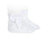 Calcetines Blancos con Lazo | Delicadeza y comodidad