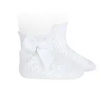Calcetines Blancos con Lazo | Delicadeza y comodidad