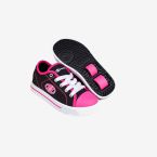 Zapatillas con ruedas Heelys negro/blanco/fucsia