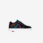 Zapatillas con ruedas Heelys negras multicolor para niña