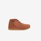 Bota niño Conguitos en serraje camel con cordon.