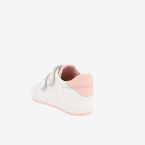 Blanditos deportivo respetuoso niña | Blanco y rosa con velcro