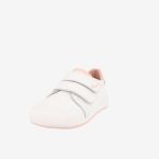 Blanditos deportivo respetuoso niña | Blanco y rosa con velcro