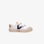 Victoria - Zapatillas de piel en blanco con puntera Reforzada.