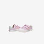 Lona de niña en rosa con velcro y puntera reforzada de Victoria.