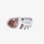 Sandalia niña primeros pasos con puntera reforzada y velcro