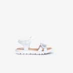 Sandalias de niña Pablosky – Máxima comodidad con suela flexible y ligera en color blanco