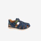 Sandalias de niño Pablosky casual con velcro y puntera reforzada toda de piel