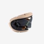 Sandalias de niño Pablosky casual con velcro y puntera reforzada toda de piel