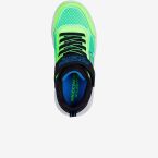 Skechers S-Lights Niño | Luces LED Verde Lima | Velcro y ON/OFF