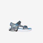 Skechers  Sandalias con luces para niños modelo tiburon