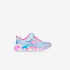 Skechers niña con luces y corazones | Bonitas, cómodas y fáciles de poner