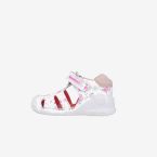 Sandalias de primeros pasos Biomecanics 252101 Blanco – Puntenra reforzada, con velcro, estabilidad y libertad de movimiento