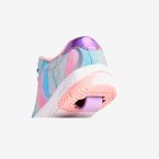 Heelys arcoíris para niña, con ruedas desmontables y diseño brillante. Comodidad, estilo y diversión que acompañan cada movimiento.