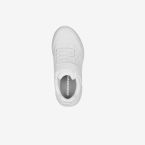 Zapatillas Skechers Blanco Unisex Lavables Velcro Colegial