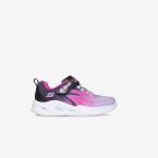 Skechers niña deportivas con luces | Púrpura y fucsia low cost
