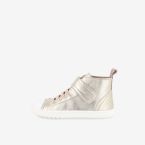 Blanditos bota niña dorada con velcro | Cómoda y especial