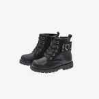 Bota niña Chicco negra tipo Martens | Comodidad y estilo para cada aventura