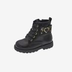 Bota niña Chicco negra tipo Martens | Comodidad y estilo para cada aventura
