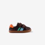 Zapatillas Gioseppo niño marrones retro con velcro | Prácticas, originales y con mucho estilo