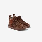 Botita Gioseppo animal print con corazón | Comodidad con garra para niñas con estilo