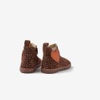 Botita Gioseppo animal print con corazón | Comodidad con garra para niñas con estilo