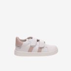 Deportivo Piruflex niña blanco y rosa con dos velcros | Suaves, ligeros y listos para su día a día