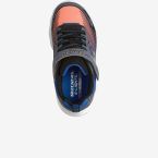 Zapatillas Skechers con luces en Azul con gris para niños con Velcro para el Cole