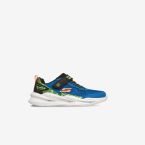 Zapatillas Skechers con luces en azul con Velcro para niño