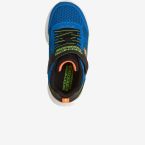 Zapatillas Skechers con luces en azul con Velcro para niño