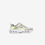 Zapatillas deportivas de Skechers Gris con Velcro para niños