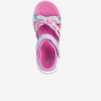 Sandalia de niña en morado de Skechers